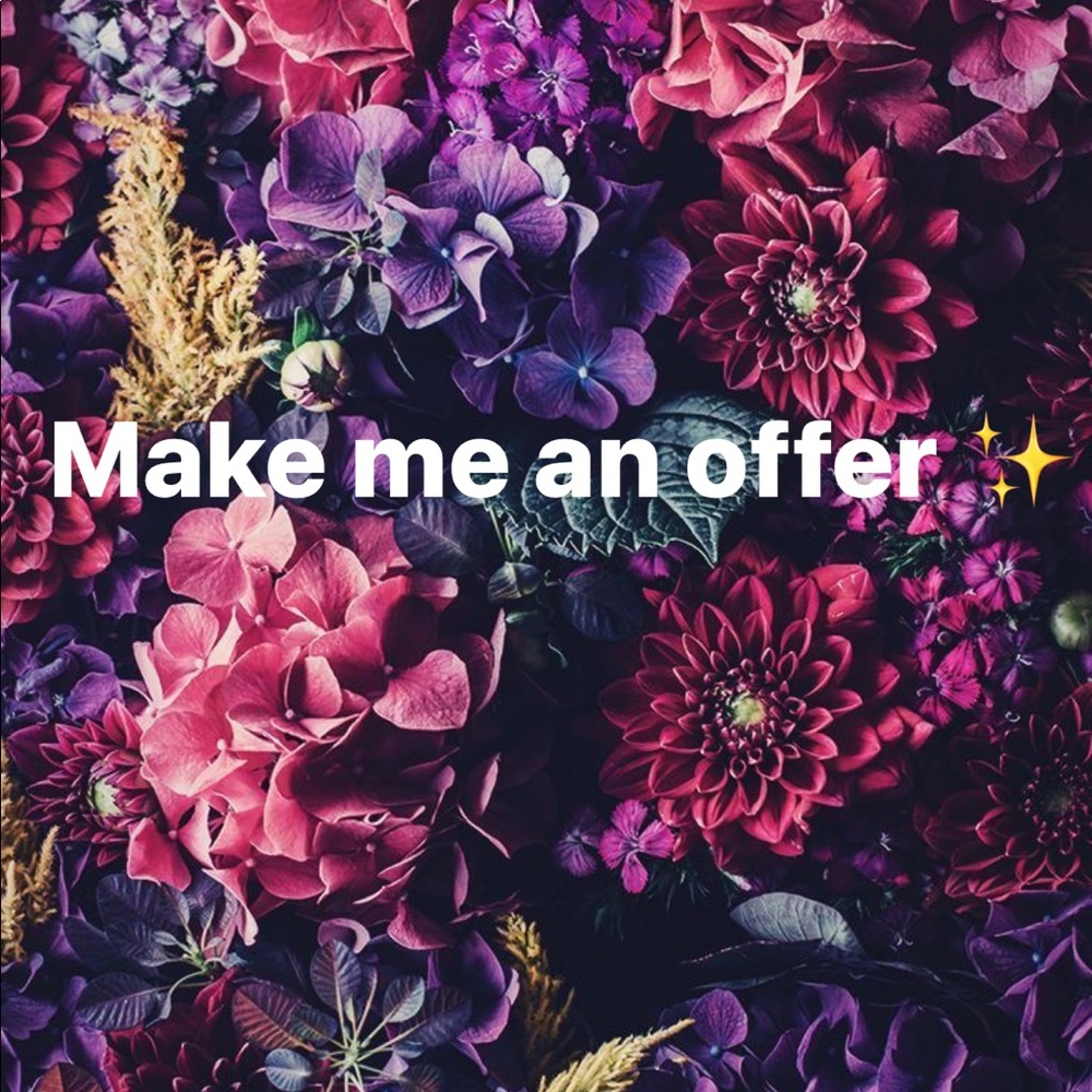Make me an offer ❤️✨💙🌈🌸💚